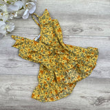 Lilian Dress (Yellow Floral)