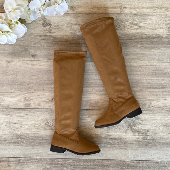 Over the knee boots (Kids Tan)