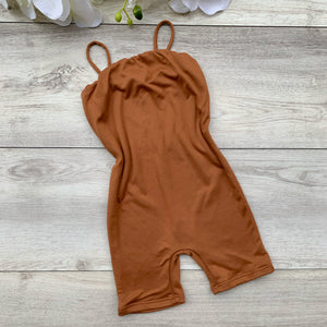 Stacy Romper (Brown)