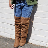 Over the knee boots (Kids Tan)