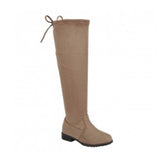 Over the knee boots(Kids Taupe)